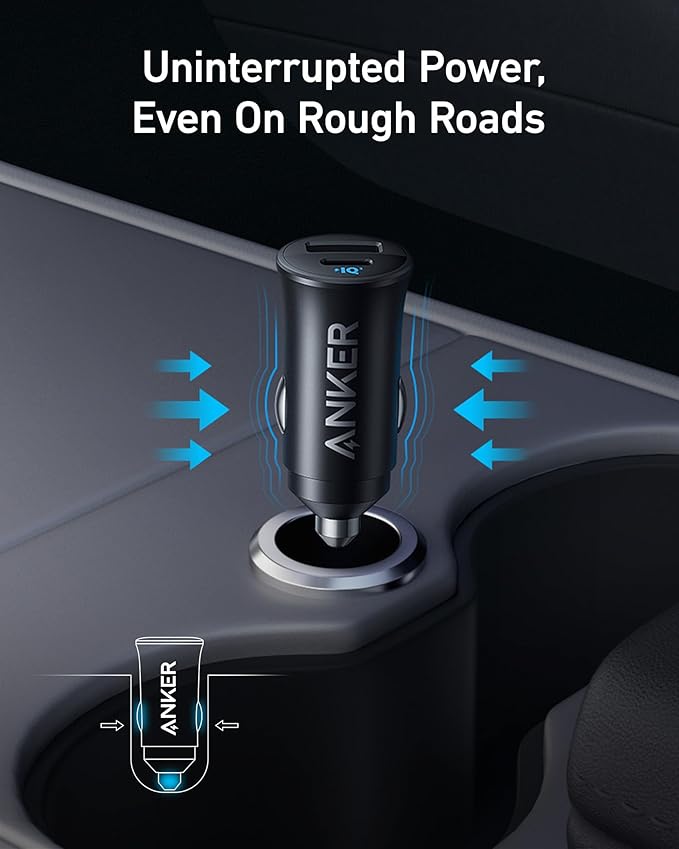 Anker Chargeur Allume Cigare (30 W, 2 ports USB-C, PowerIQ 3.0)