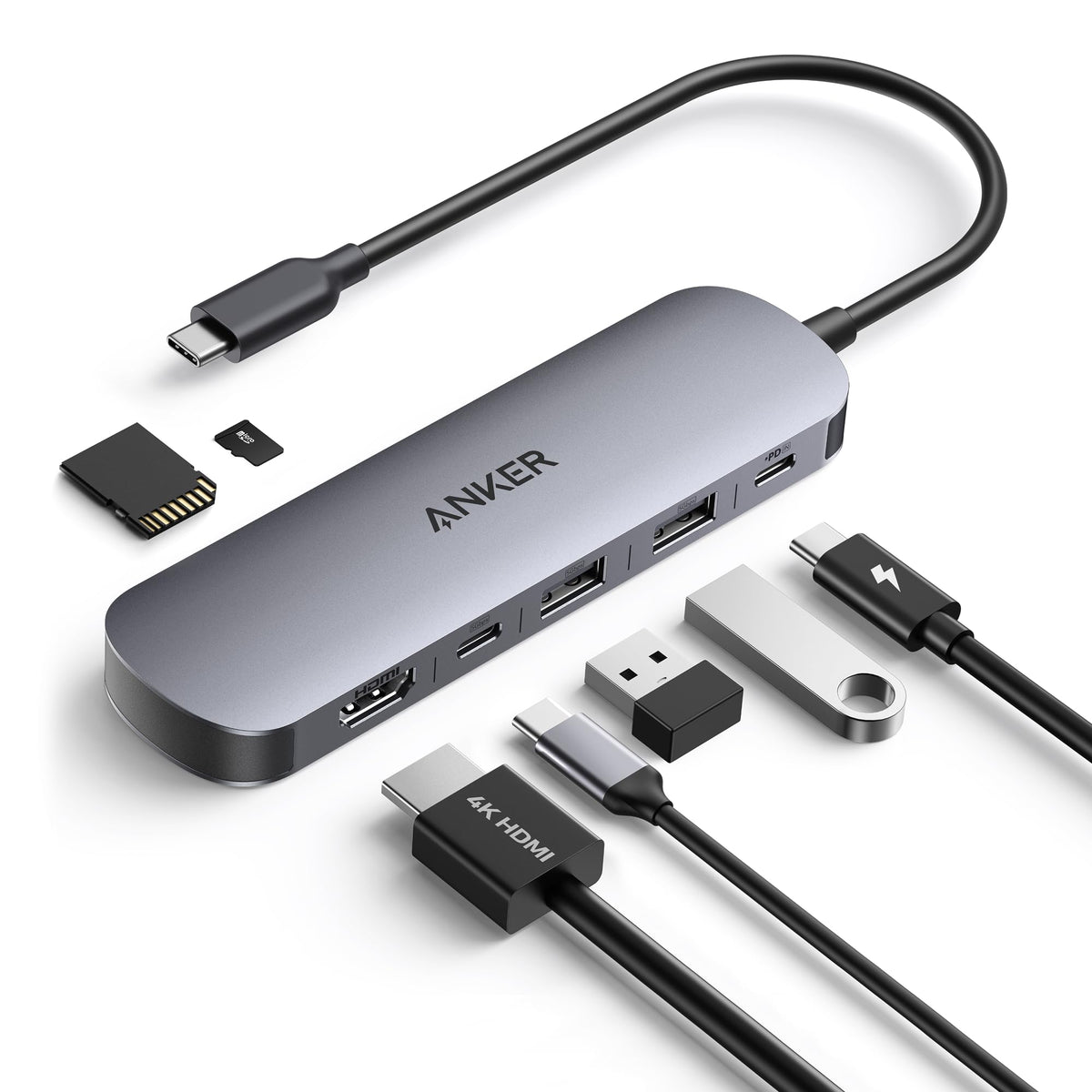 Hub USB-C Anker (7-en-1)