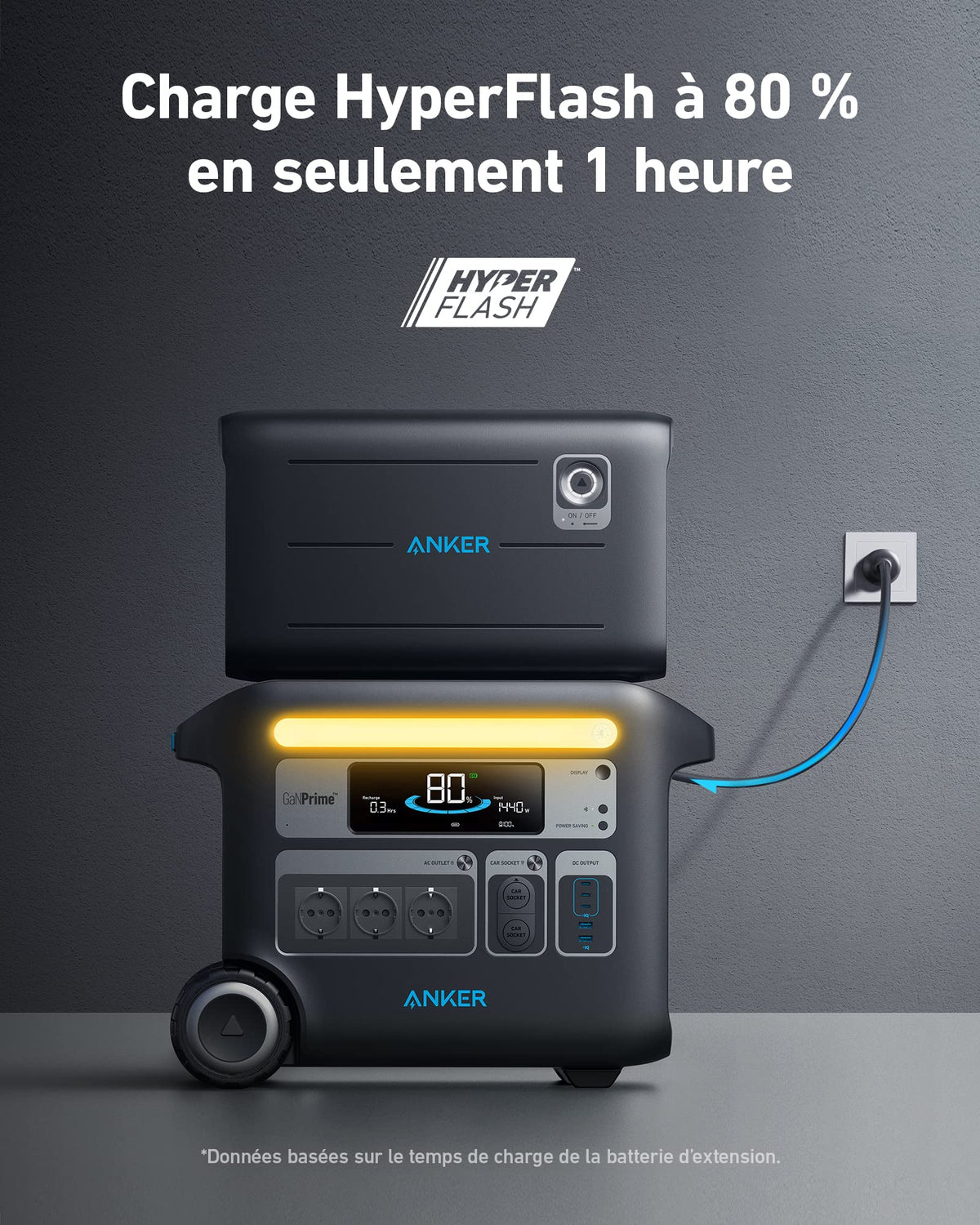 Anker SOLIX 760 batterie additionnelle - 2 048 Wh LFP | Pour SOLIX F2000