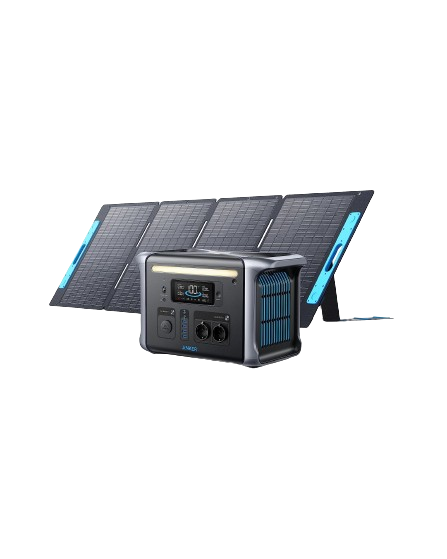 Anker SOLIX F1200 générateur solaire + 1 × 100 W panneaux solaires