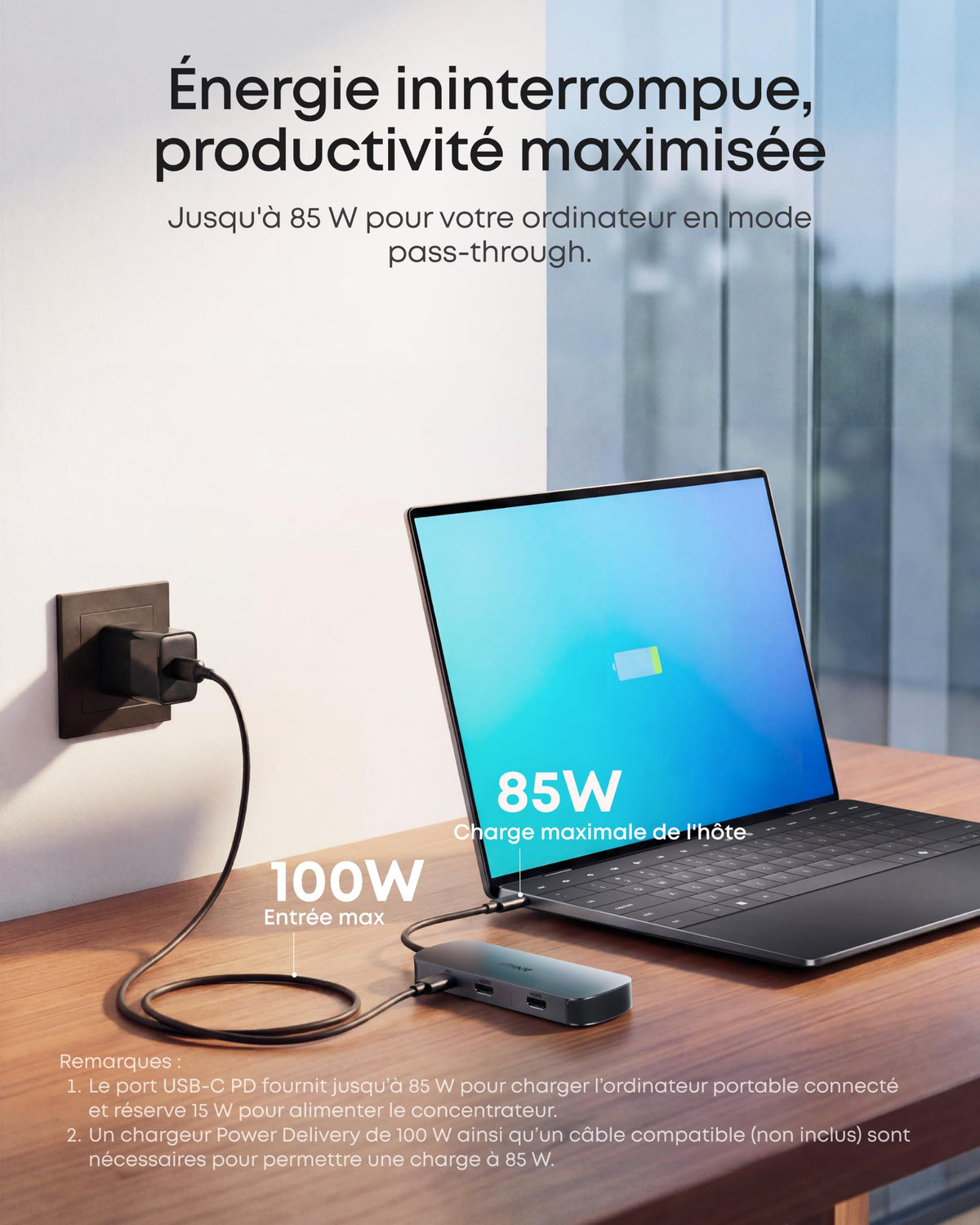 Anker Nano USB-C Hub (8-in-1, Dual Display)