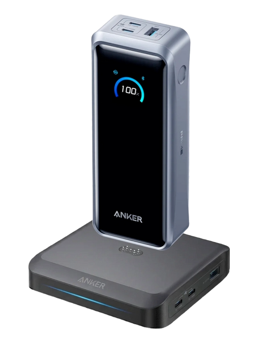 Batterie externe Anker Prime (26K, 300 W) + Base de charge Anker (100 W) pour batterie externe Anker Prime
