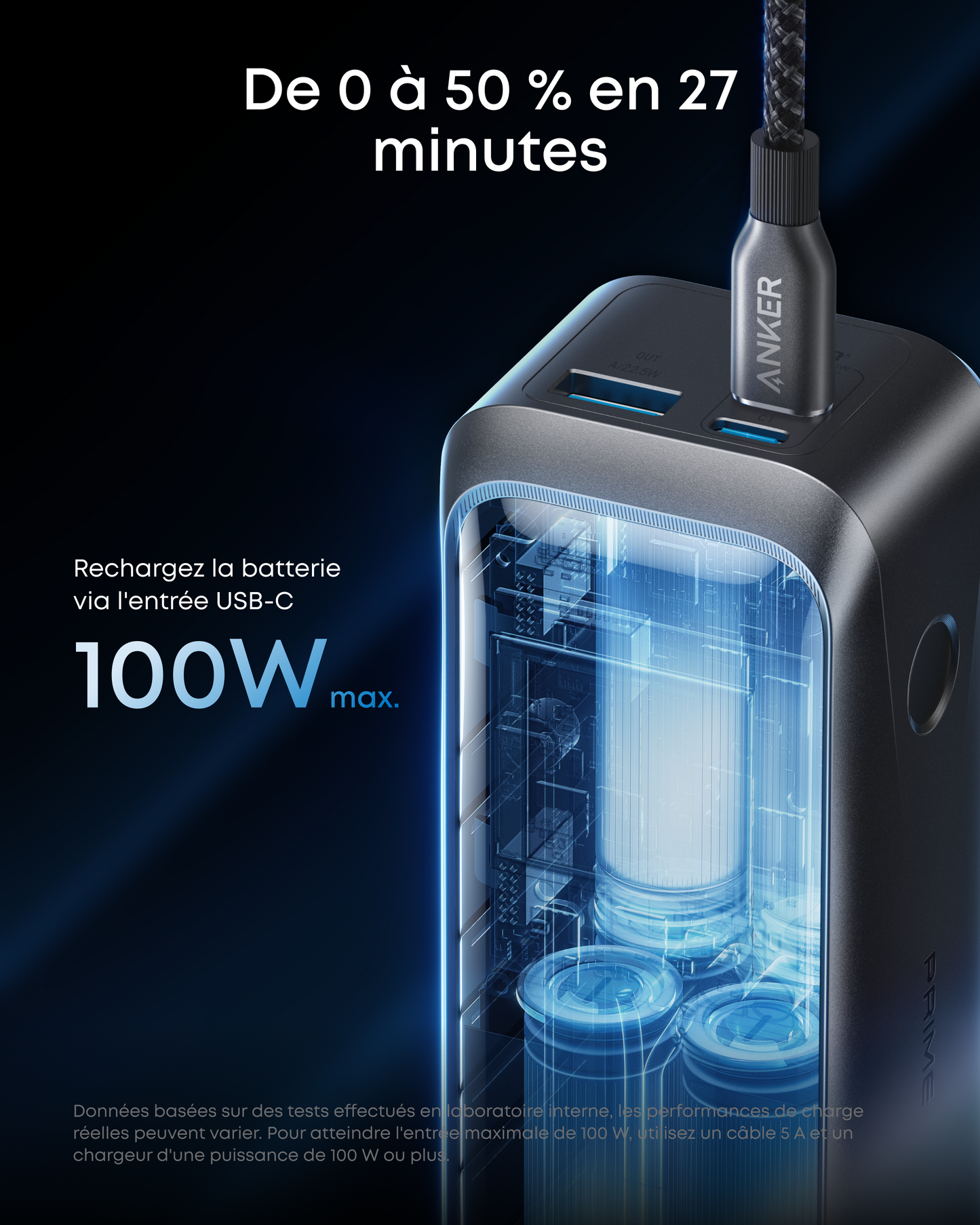 Batterie externe Anker Prime (20K, 220 W)