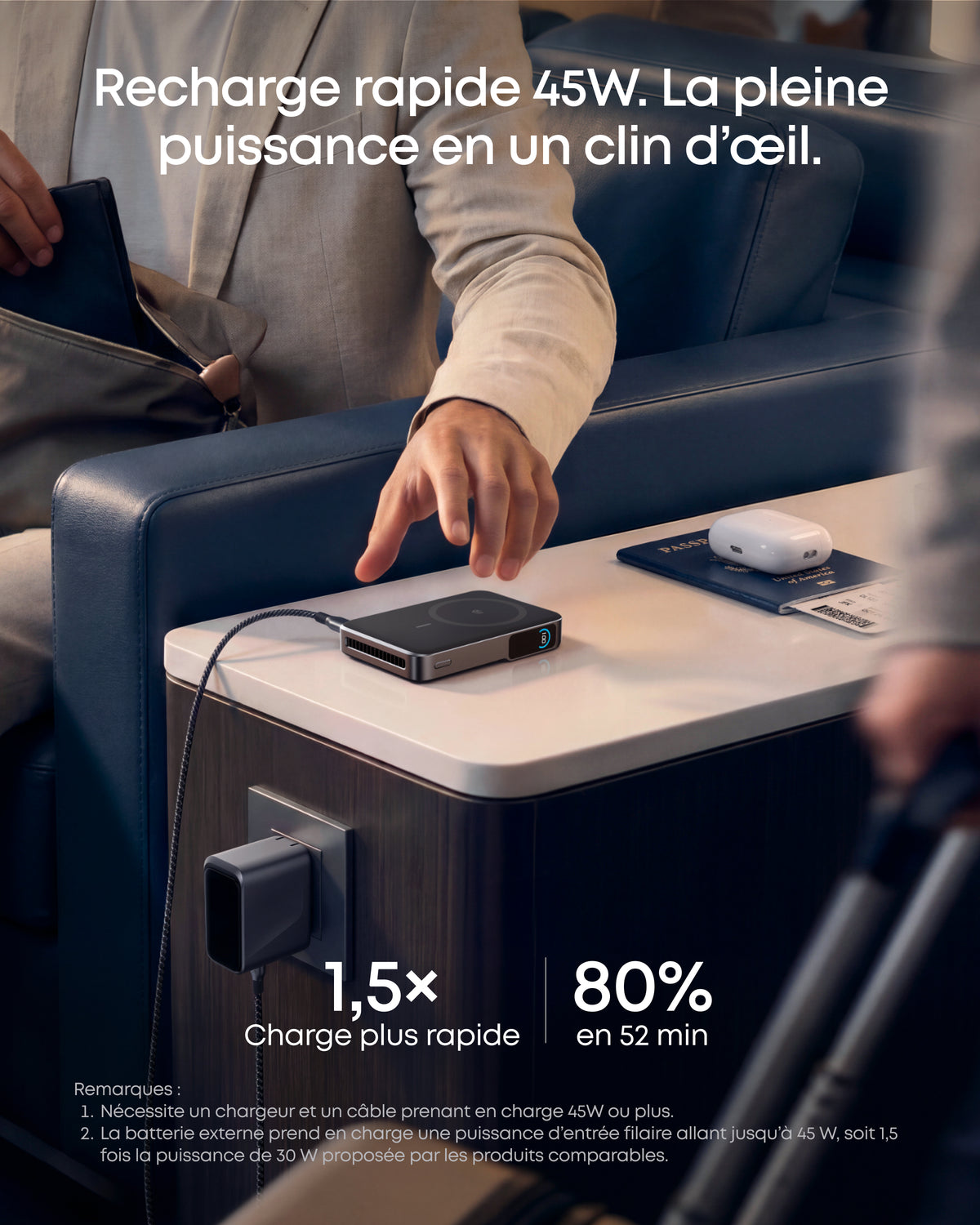 Anker MagGo Batterie externe 2 Pro | Lot de 2