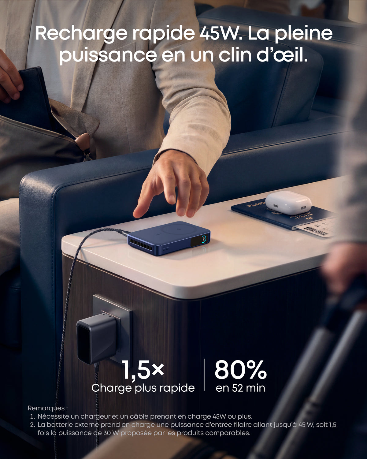 Anker MagGo Batterie externe 2 Pro | Lot de 2