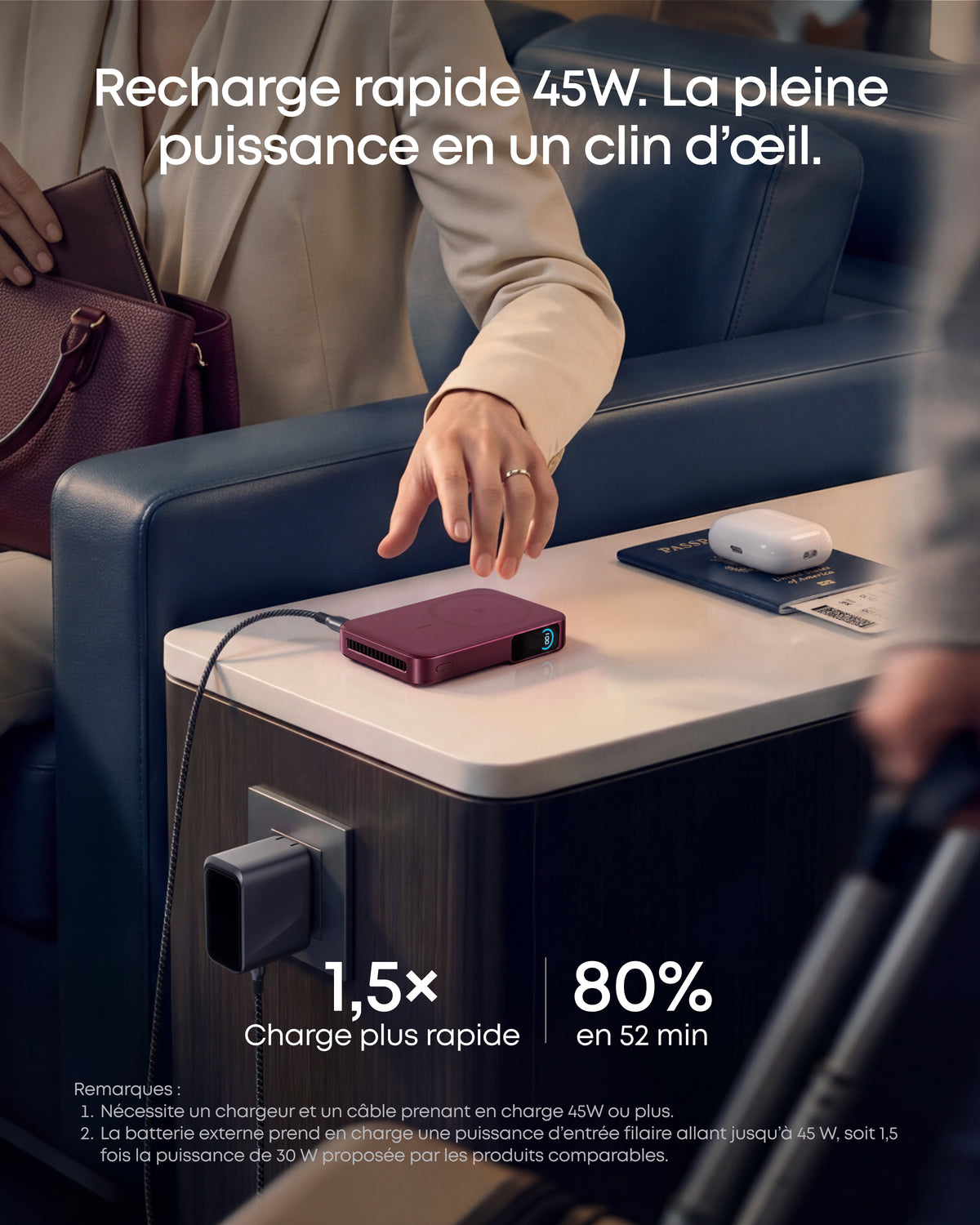 Anker MagGo Batterie externe 2 Pro | Lot de 2