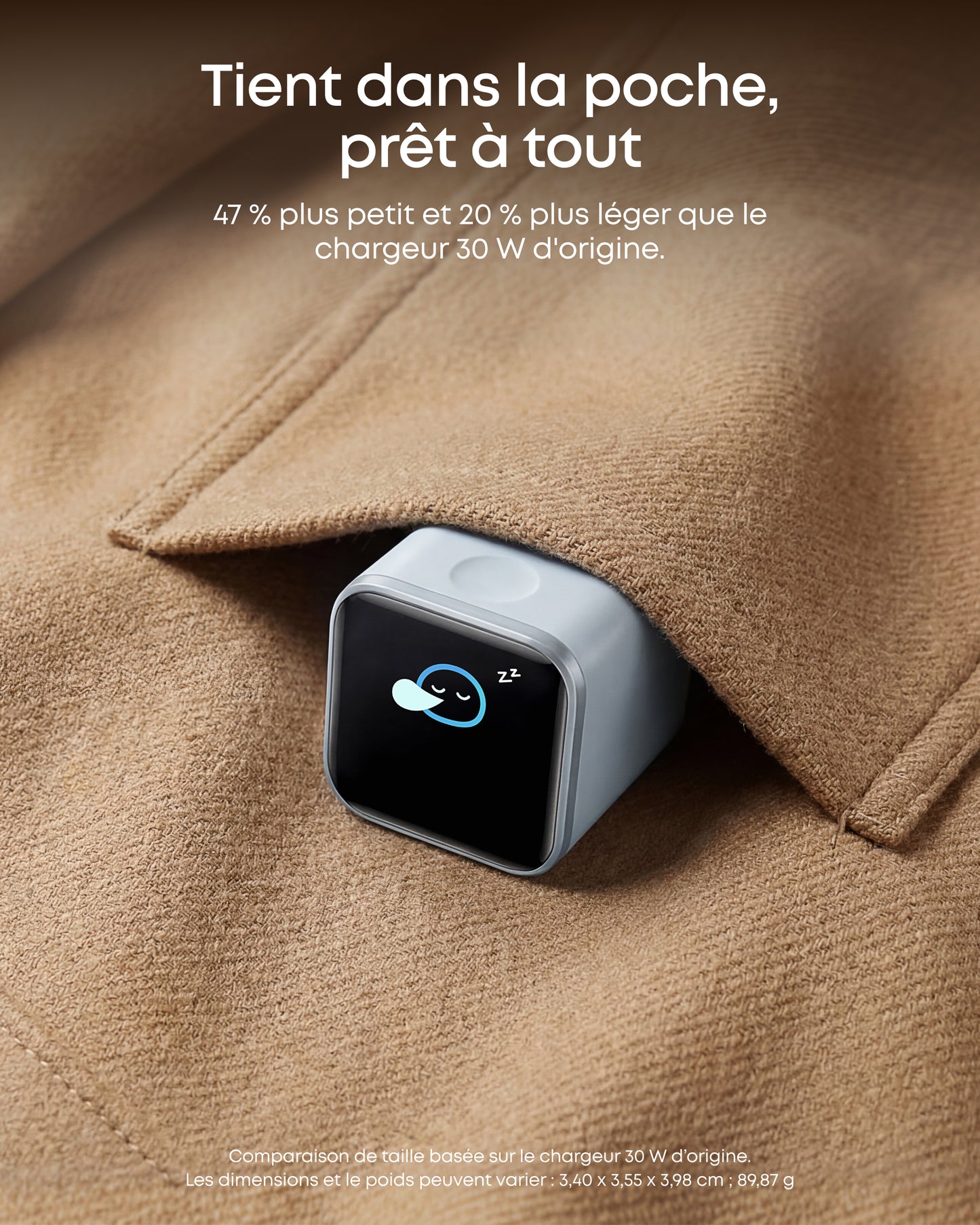 Chargeur Anker Nano (45 W, écran intelligent) | Lot de 2