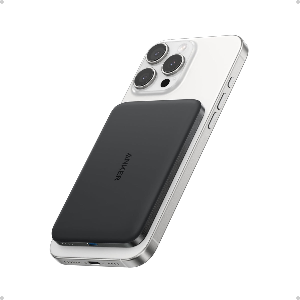 chargeur rapide (3 ports) + Batterie externe Anker Nano (5K)
