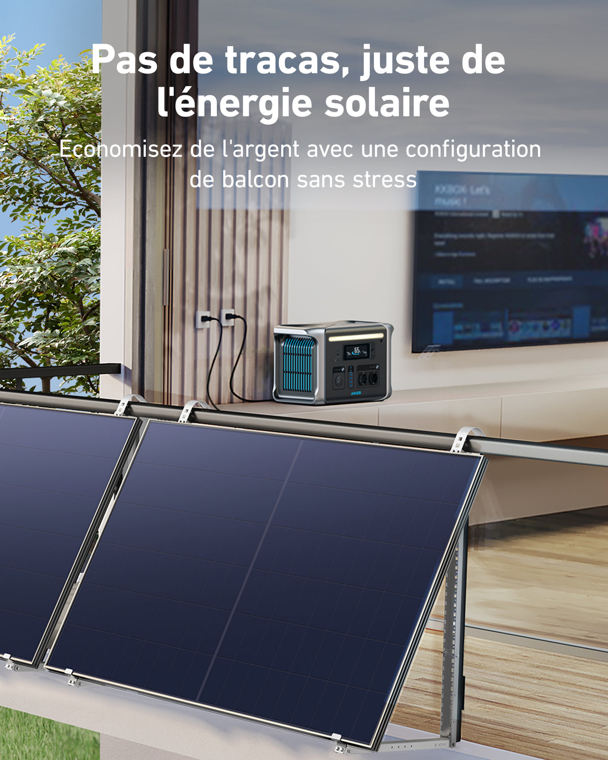Anker SOLIX F1200  station électrique portable 1 229 Wh | 1 800 W