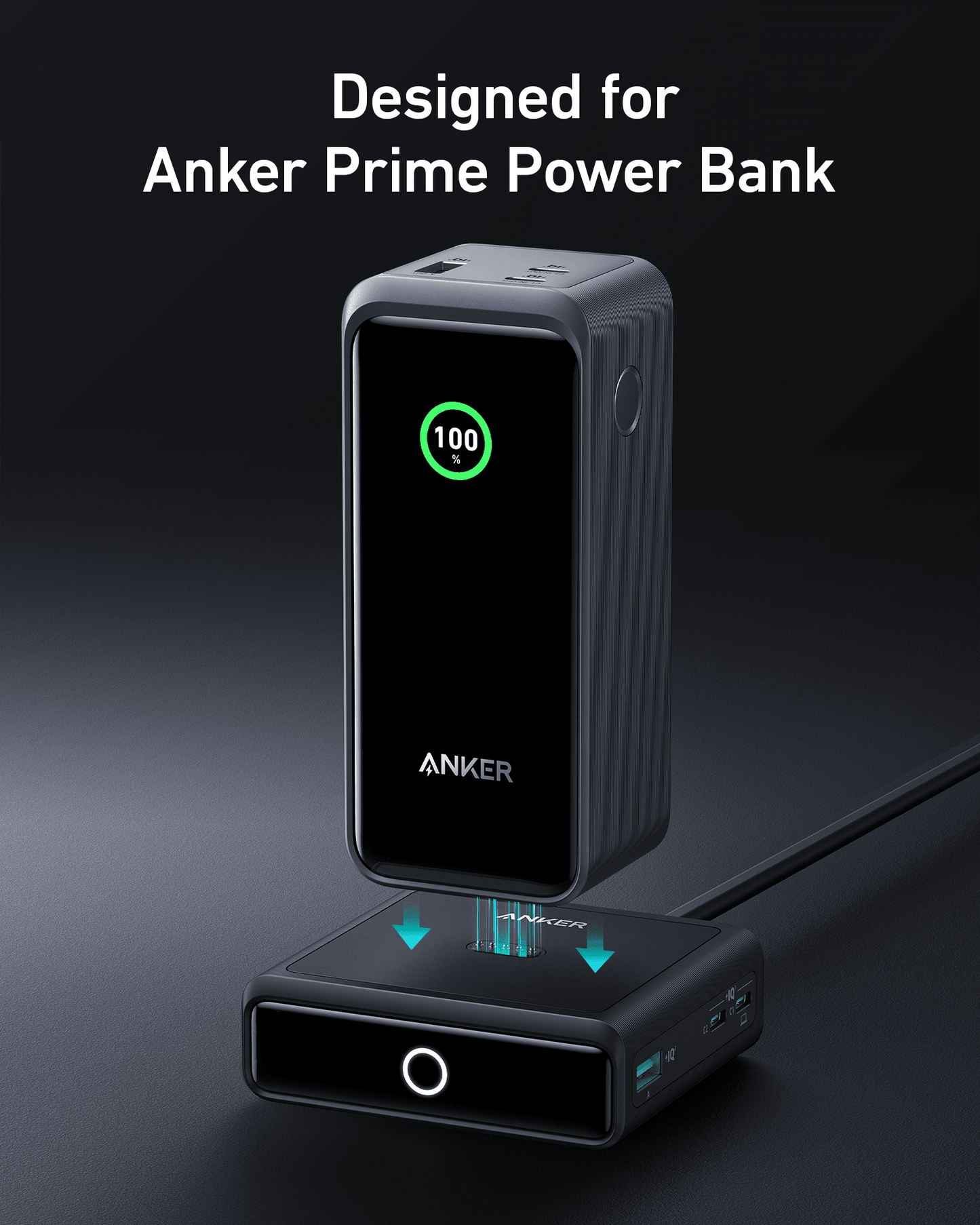 Batterie externe Anker Prime (20K, 220 W) + Station de recharge Anker pour PowerBank Anker Prime