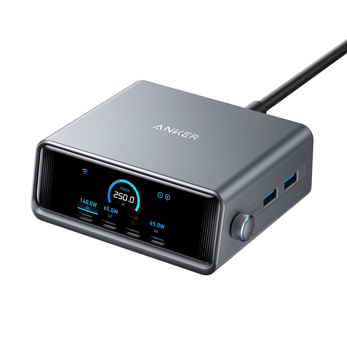 Chargeur Anker Prime (250 W, 6 ports, GaNPrime)