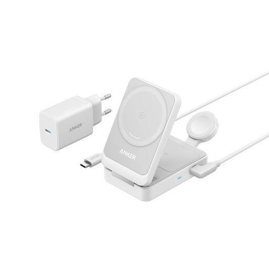 Station de recharge sans fil Anker (pliable, 3-en-1)