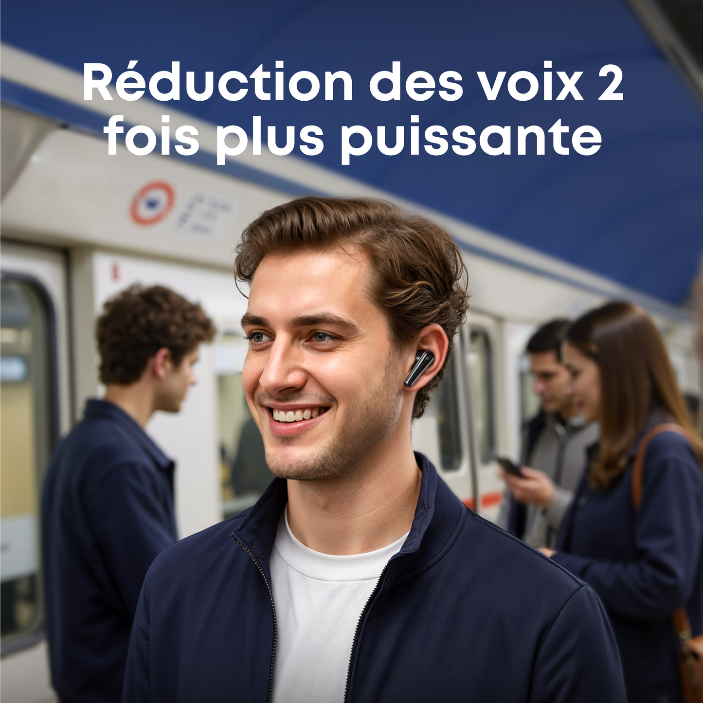 PowerBank Anker MagGo (10K, Slim) + Liberty 5｜Écouteurs True Wireless avec son 3D Dolby