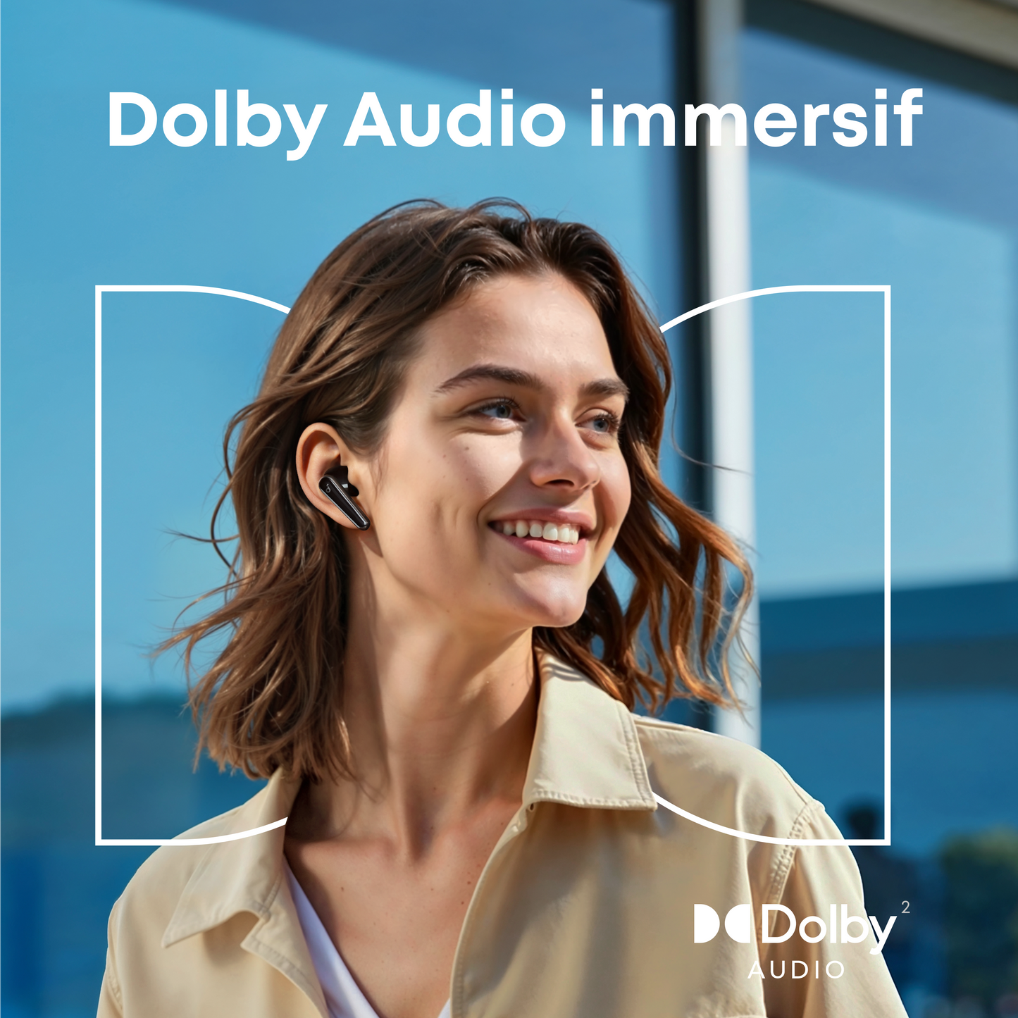 PowerBank Anker MagGo (10K, Slim) + Liberty 5｜Écouteurs True Wireless avec son 3D Dolby