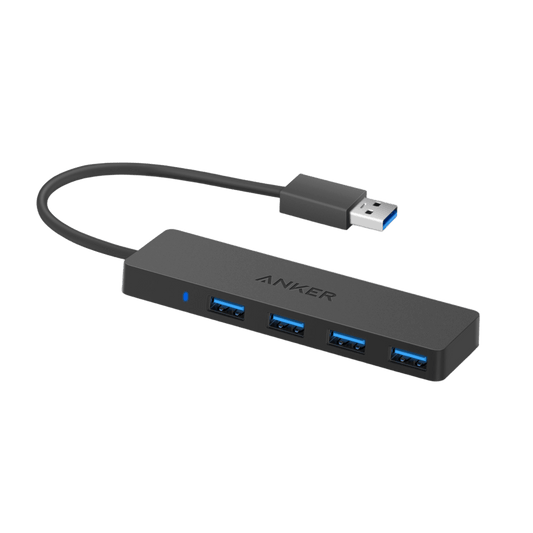 Hub de données 4 ports USB 3.0 ultra-fin