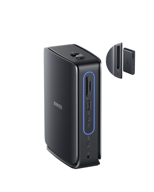 Concentrateur Anker Nano, hub USB-C compact 6-en-1 avec charge PD 85 W (chargeur non inclus)