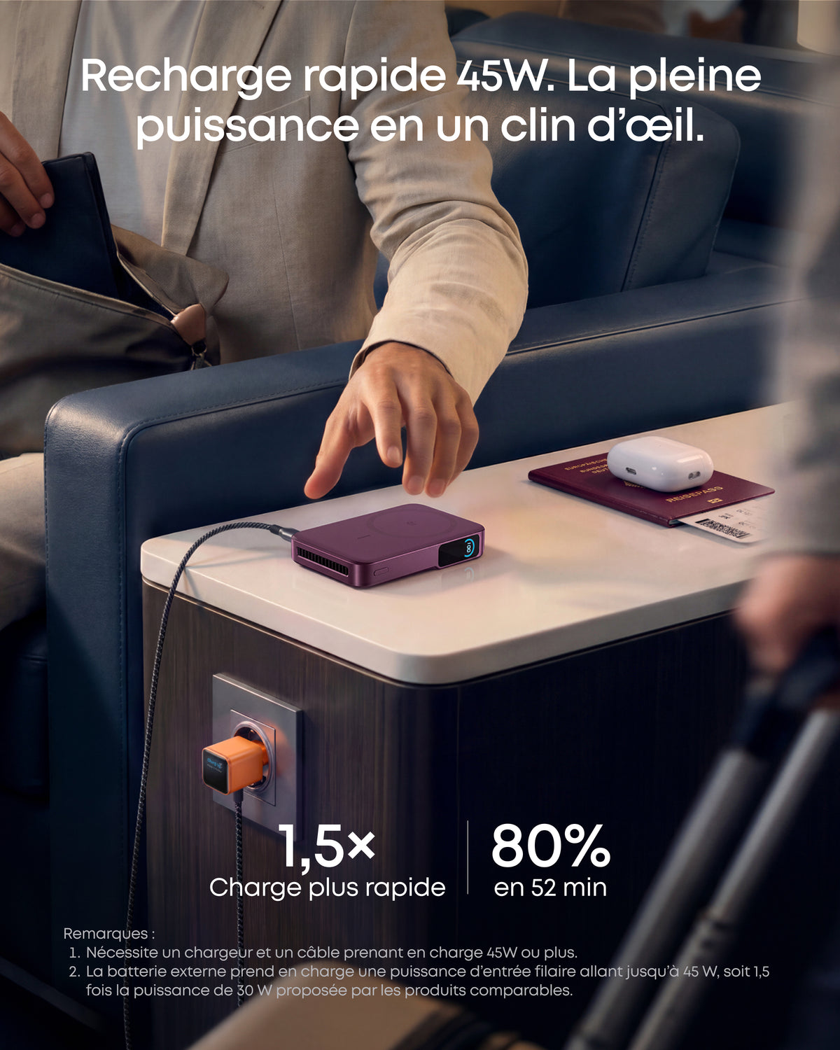 Anker MagGo Batterie externe 2 Pro | Lot de 2