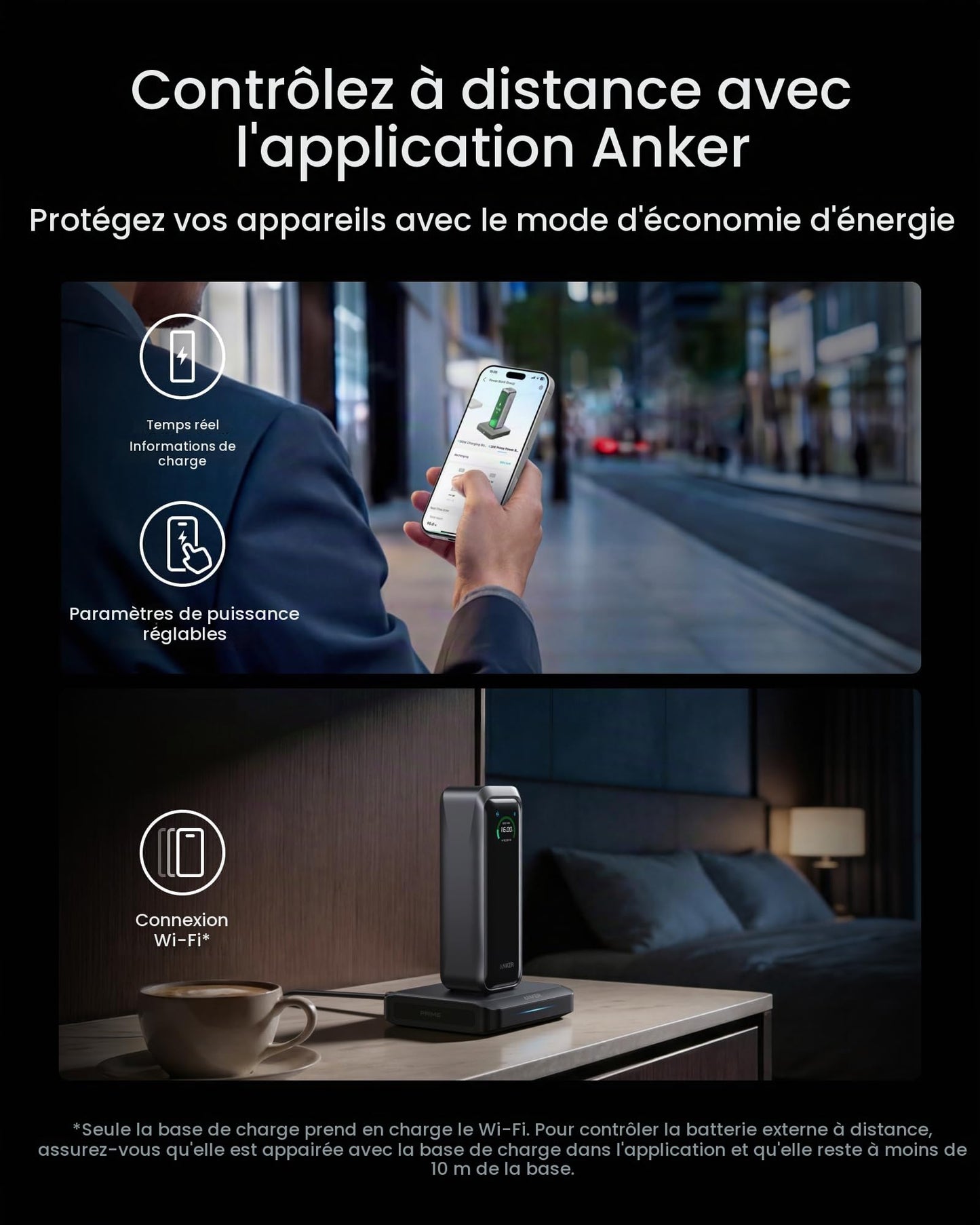 Batterie externe Anker Prime (20K, 220 W) + Base de charge Anker Prime (150 W, 3 ports)