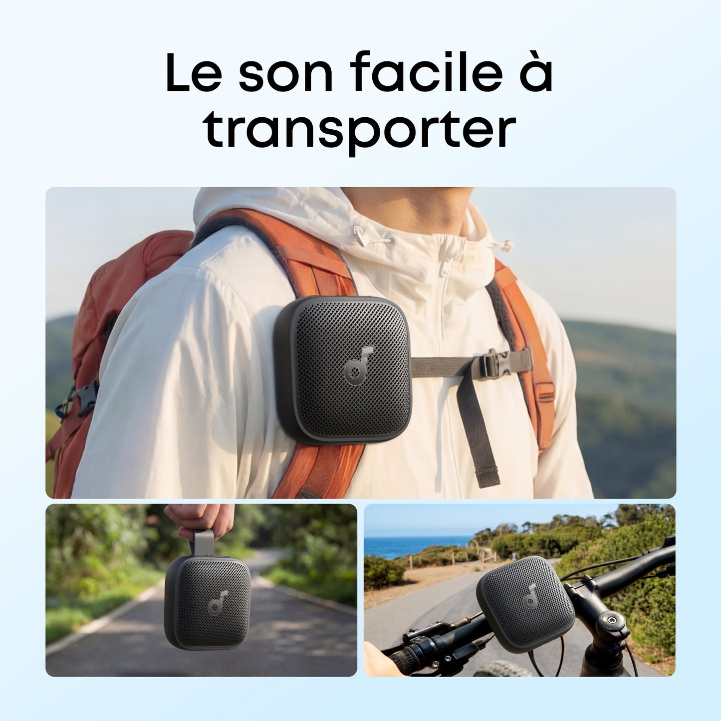 Boom Go 3i + Chargeur Anker Nano (45 W, écran intelligent)