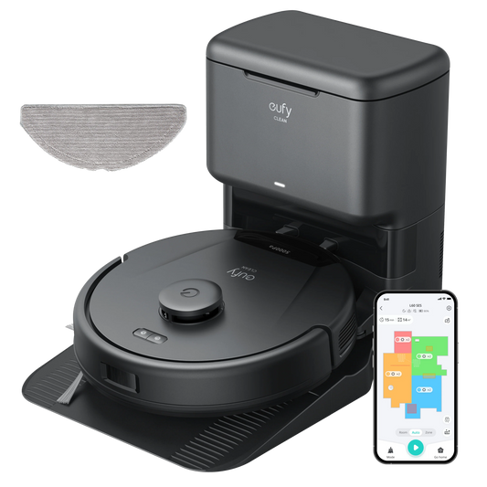 eufy Clean L60 et station avec système d'autovidage