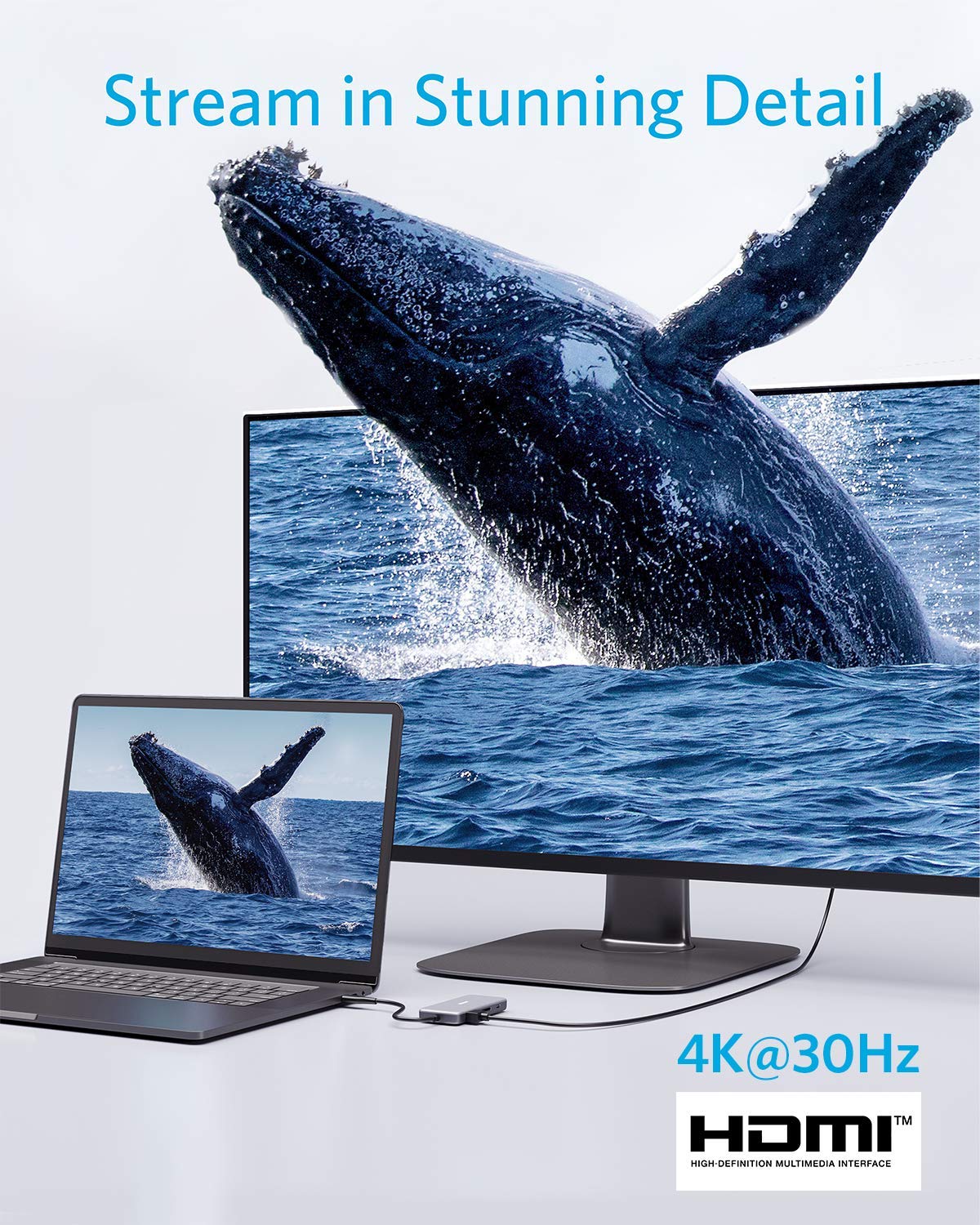 Anker adaptateur USB-C 7-en-1 avec HDMI 4K