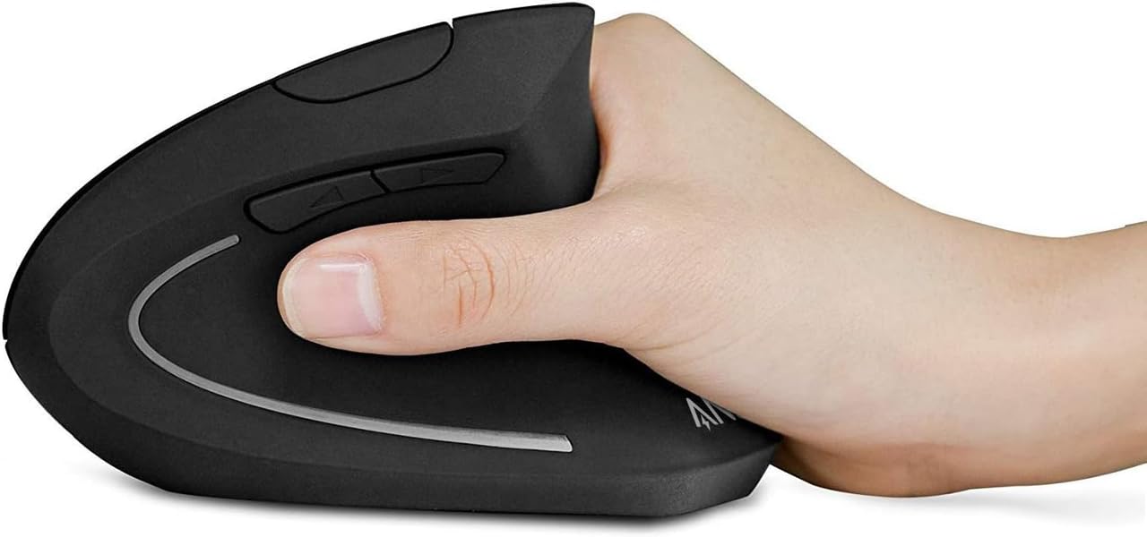 Anker 2.4G Wireless Vertical Ergonomic Optical Mouse