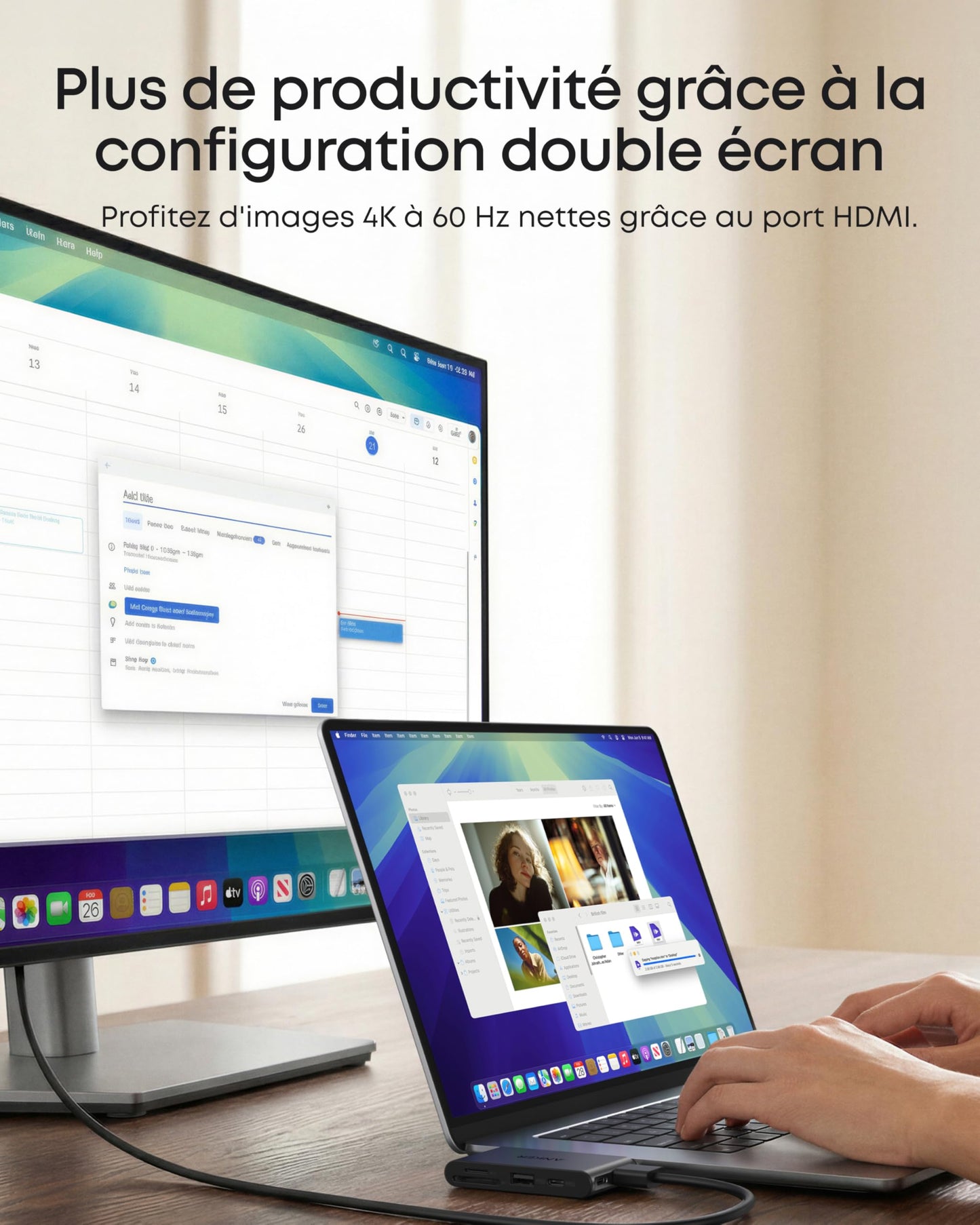 Concentrateur USB-C Anker Nano(6-en-1, 5 Gb/s)