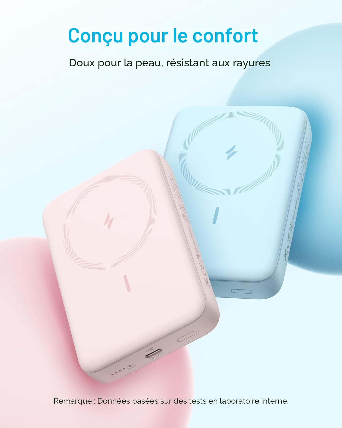 Batterie Externe Anker Zolo (10K, 30 W, magnétique)