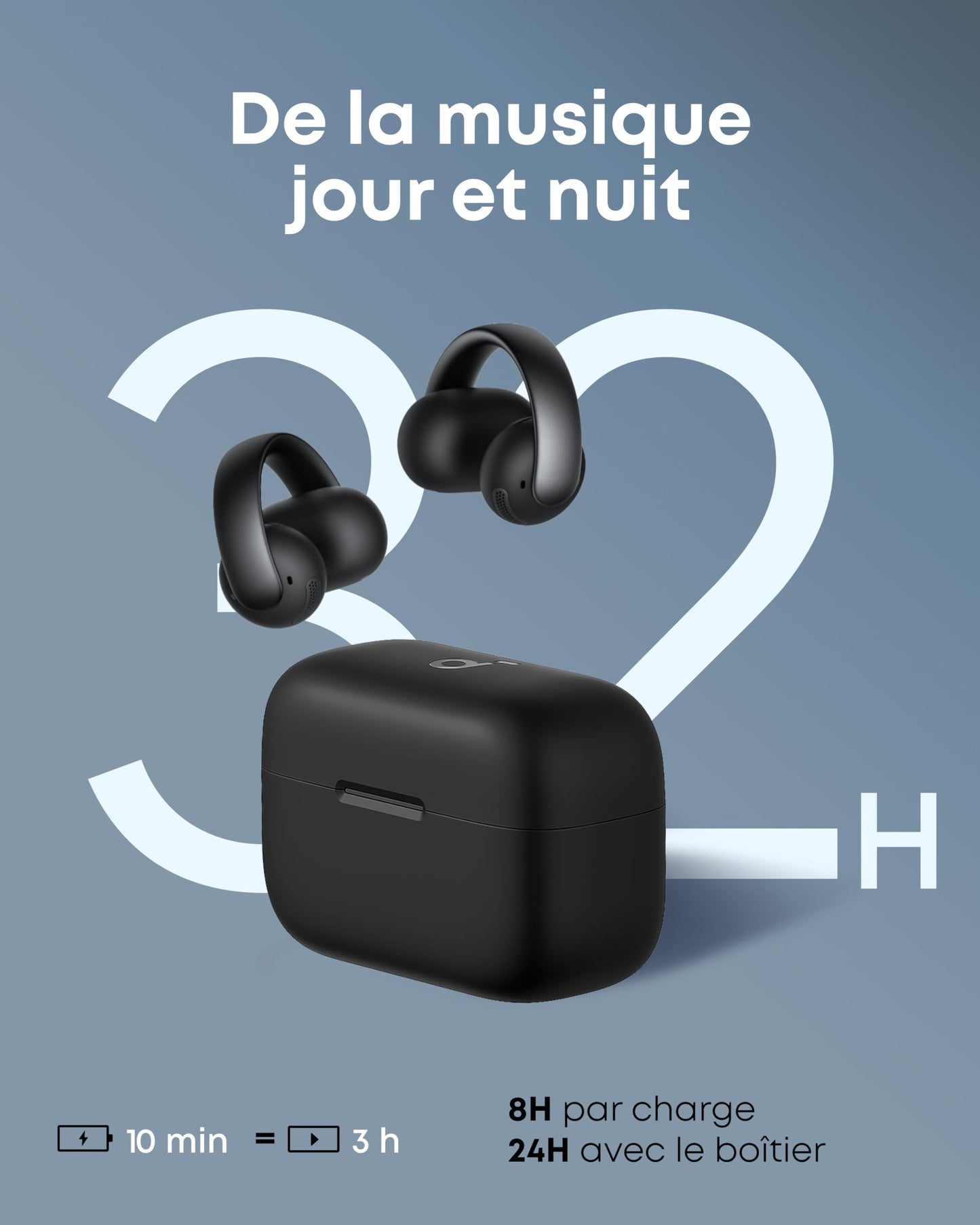 AeroClip | Écouteurs oreilles libres à clip