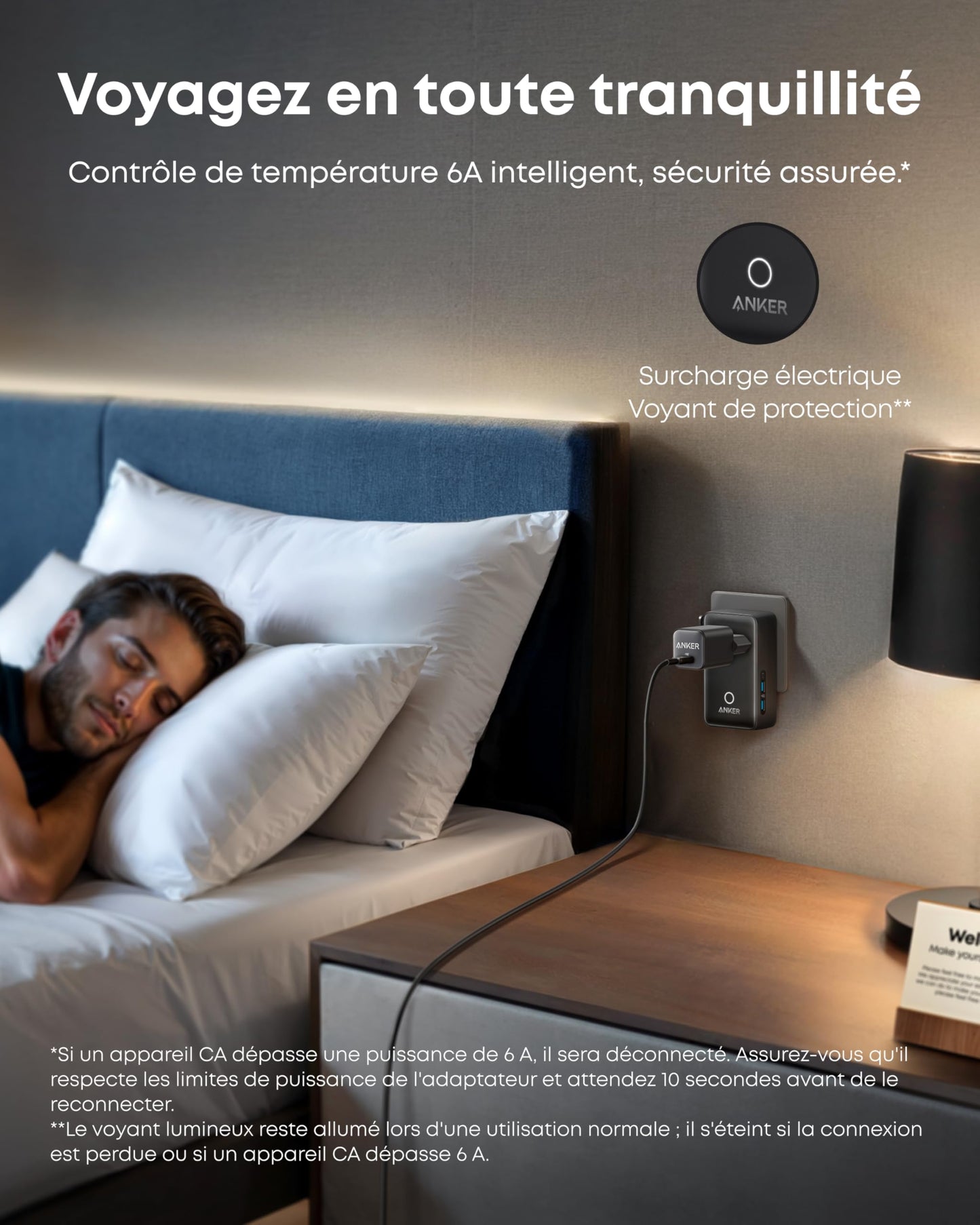 Adaptateur de voyage Anker Nano (5-en-1, 20 W)