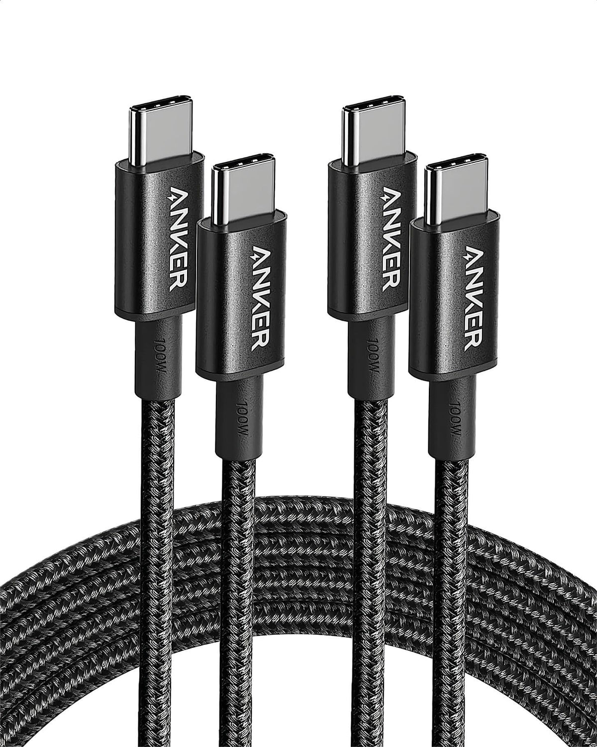 câble USB-C vers USB-C Anker 333 (1,8 m, lot de 2)