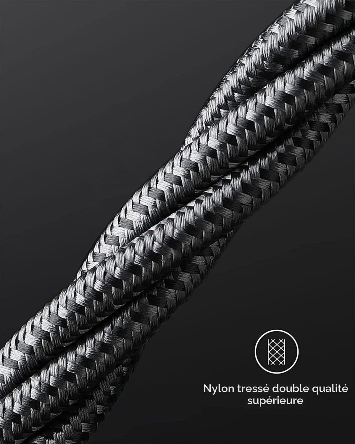 câble USB-C vers USB-C Anker 333 (1,8 m, lot de 2)