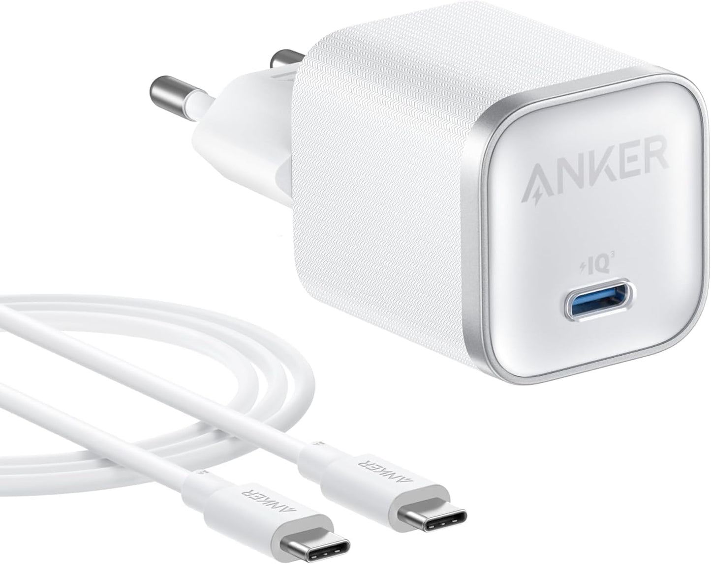 Chargeur Anker Nano (45 W) avec câble USB-C