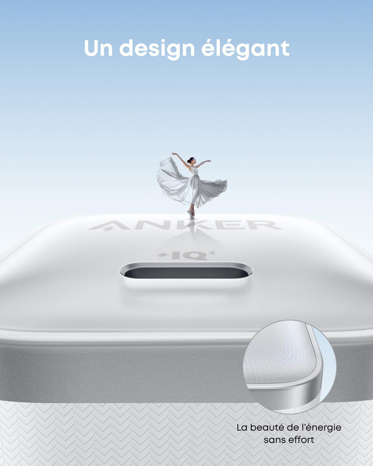 Chargeur Anker Nano (45 W) avec câble USB-C