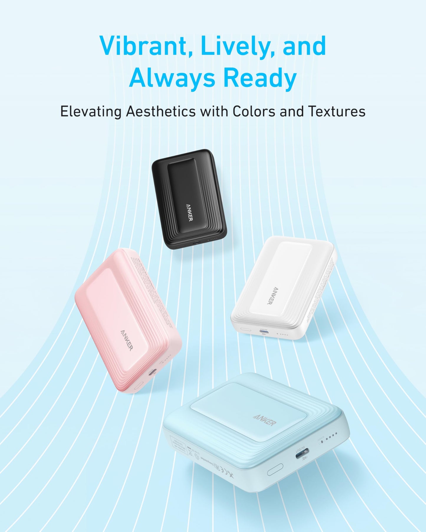 Batterie Externe Anker Zolo (10K, 30 W, magnétique)