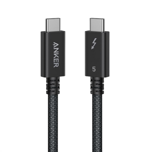 Câble Thunderbolt 5 Anker Prime (0,5 m, 80 Gbit/s, 240 W).