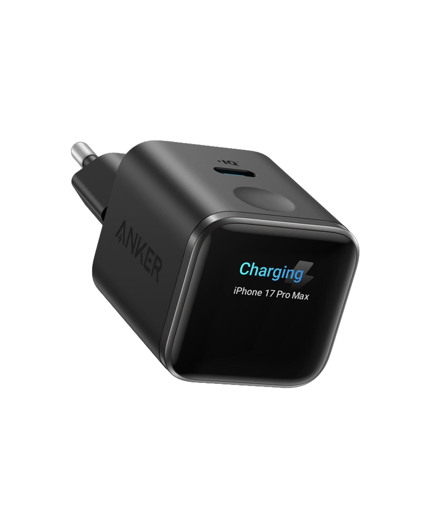 Chargeur Anker Nano (45 W, écran intelligent) + Batterie externe Anker Nano (10K, 45 W, câble USB-C rétractable intégré)