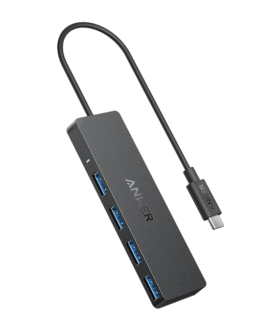 Anker Hub USB-C (3 ports USB 3.0, OTG, câble 20 cm)