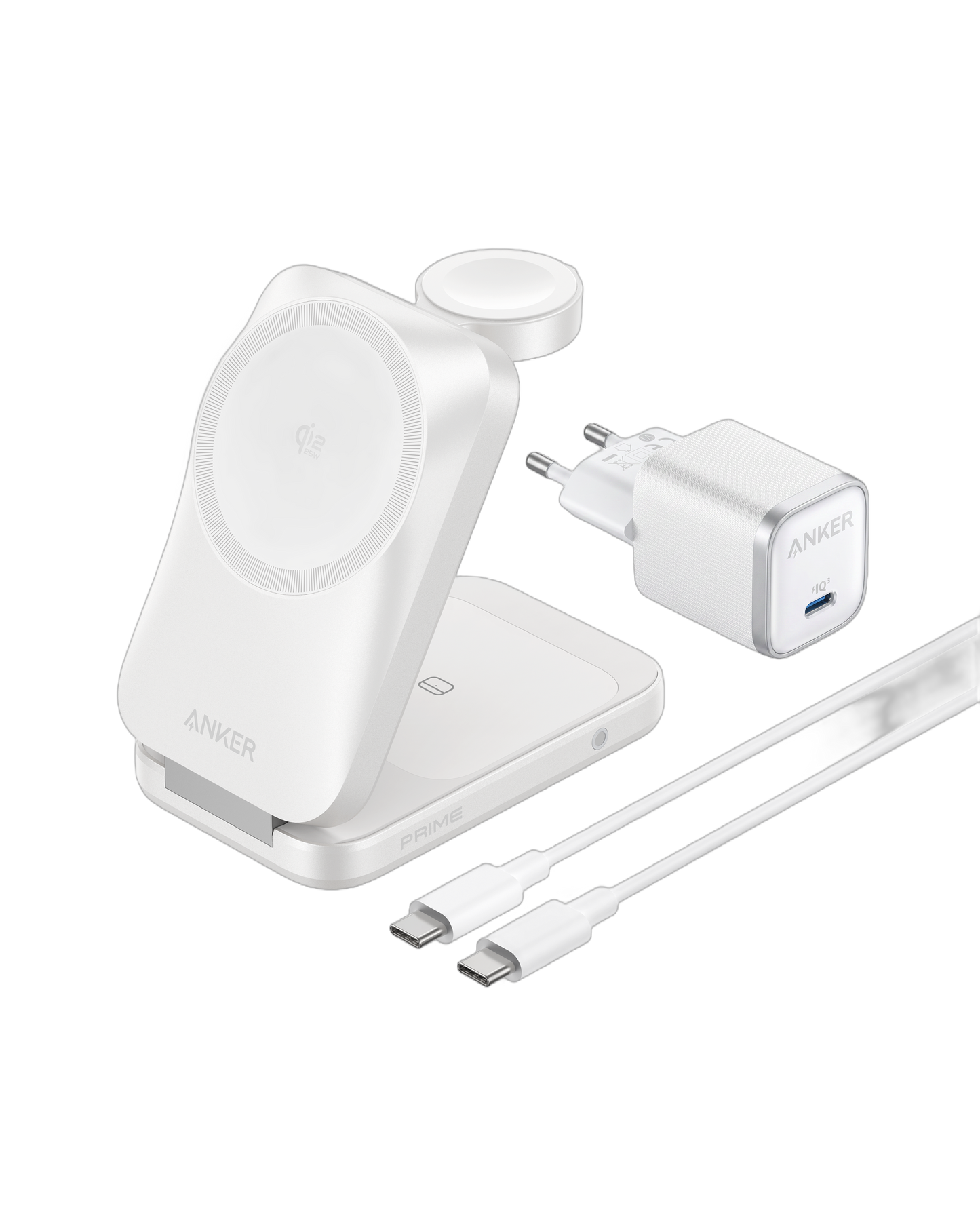 Station de charge sans fil Anker Prime (3-en-1, MagGo, AirCool, pliable)