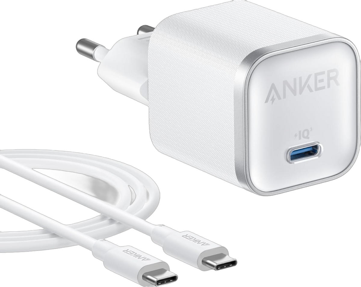 Chargeur Anker Nano (45 W) avec câble USB-C