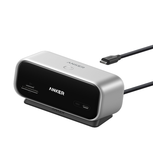 Concentrateur USB-C Anker Nano (10-en-1, 240 Hz, écran intelligent)（Cadeau d’inscription）