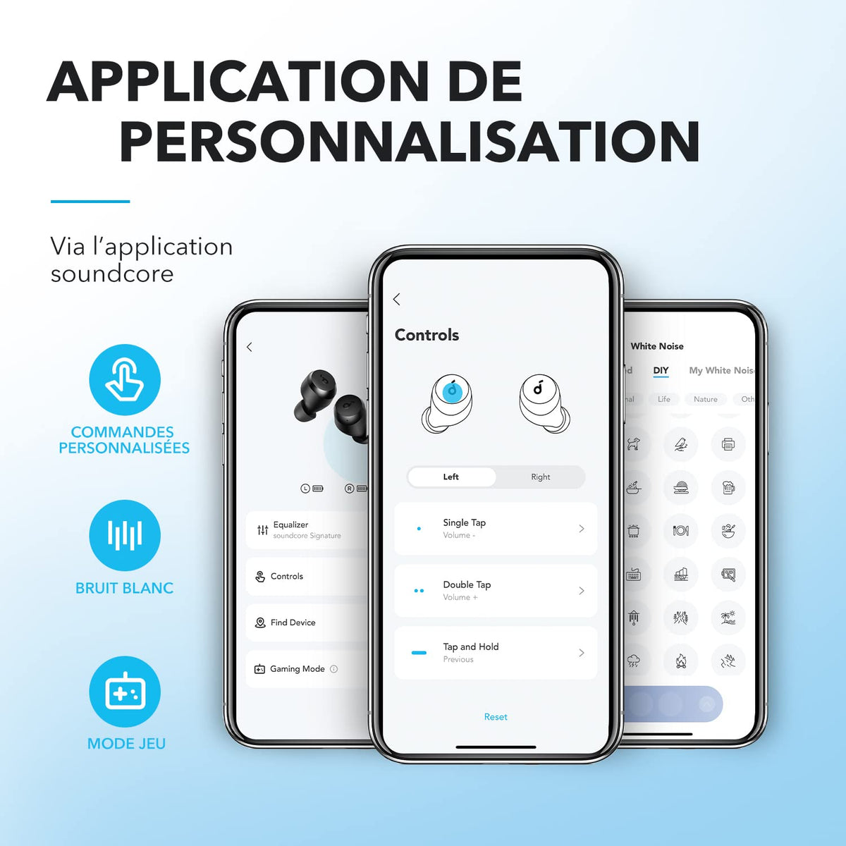 Câble Anker USB-C vers USB-C (240 W, upcyclé et tressé) + Cube 3-en-1 MagSafe Anker + Soundcore A20i | Ecouteurs Bluetooth sans Fil