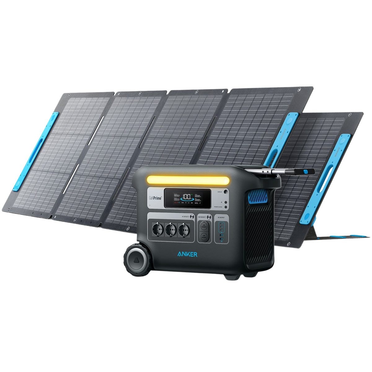 Anker SOLIX 767 générateur solaire + 2 × 200 W panneaux solaires