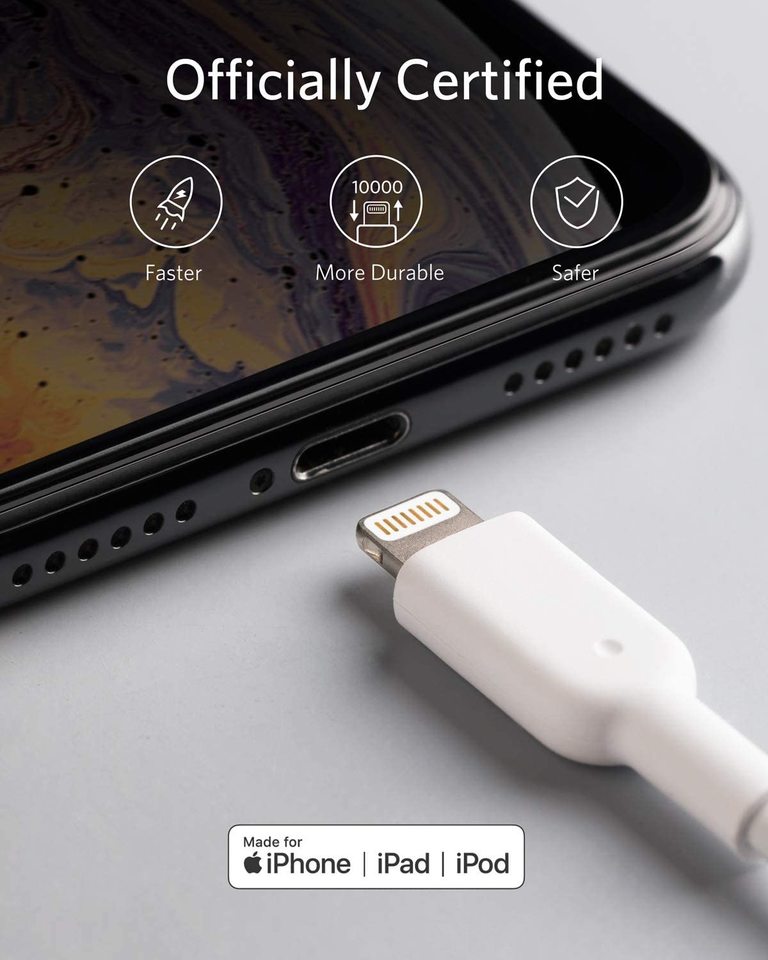 Anker PowerLine II Câble Lightning vers USB