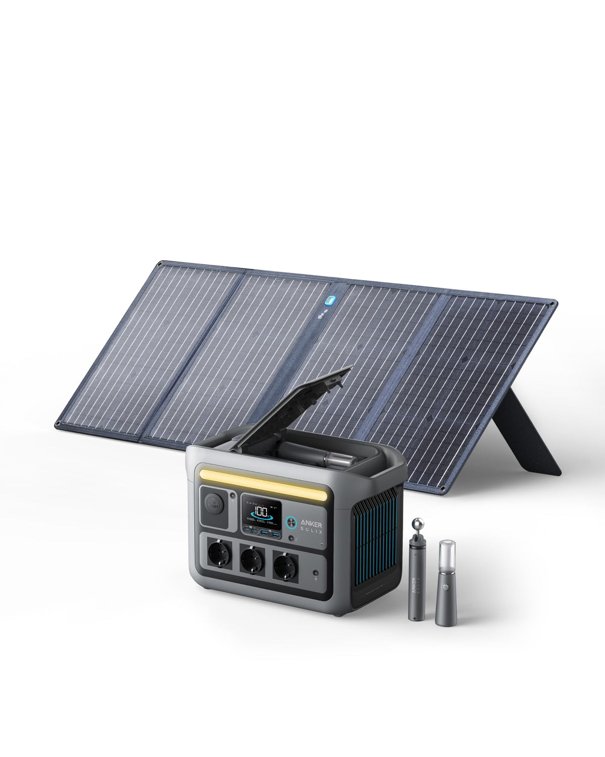 Anker SOLIX C800 Plus générateur solaire + panneau solaire 100 W