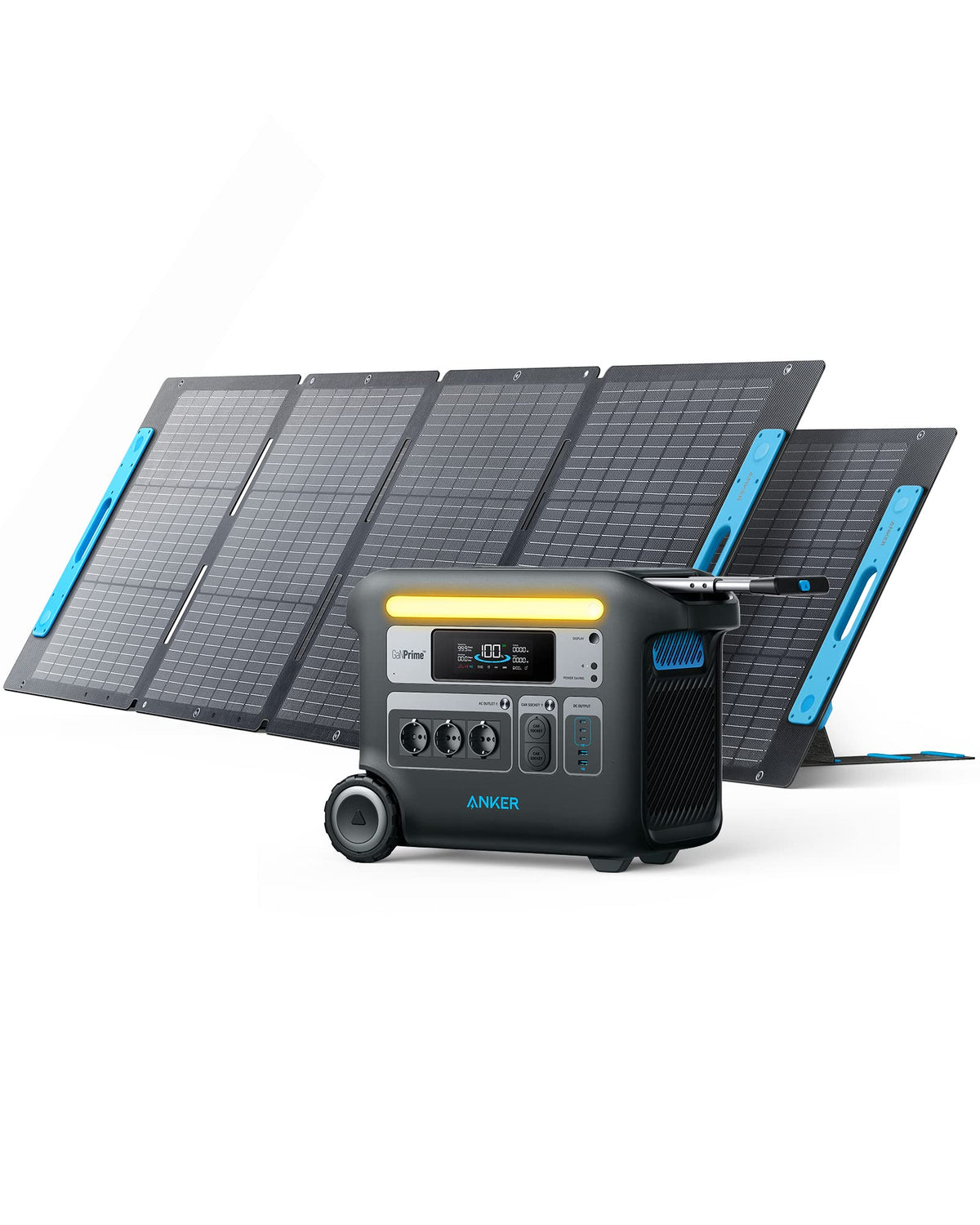 Anker Solar Generator &lt;b&gt;767&lt;/b&gt; (PowerHouse 2048Wh with 2*200W Solar Panels)