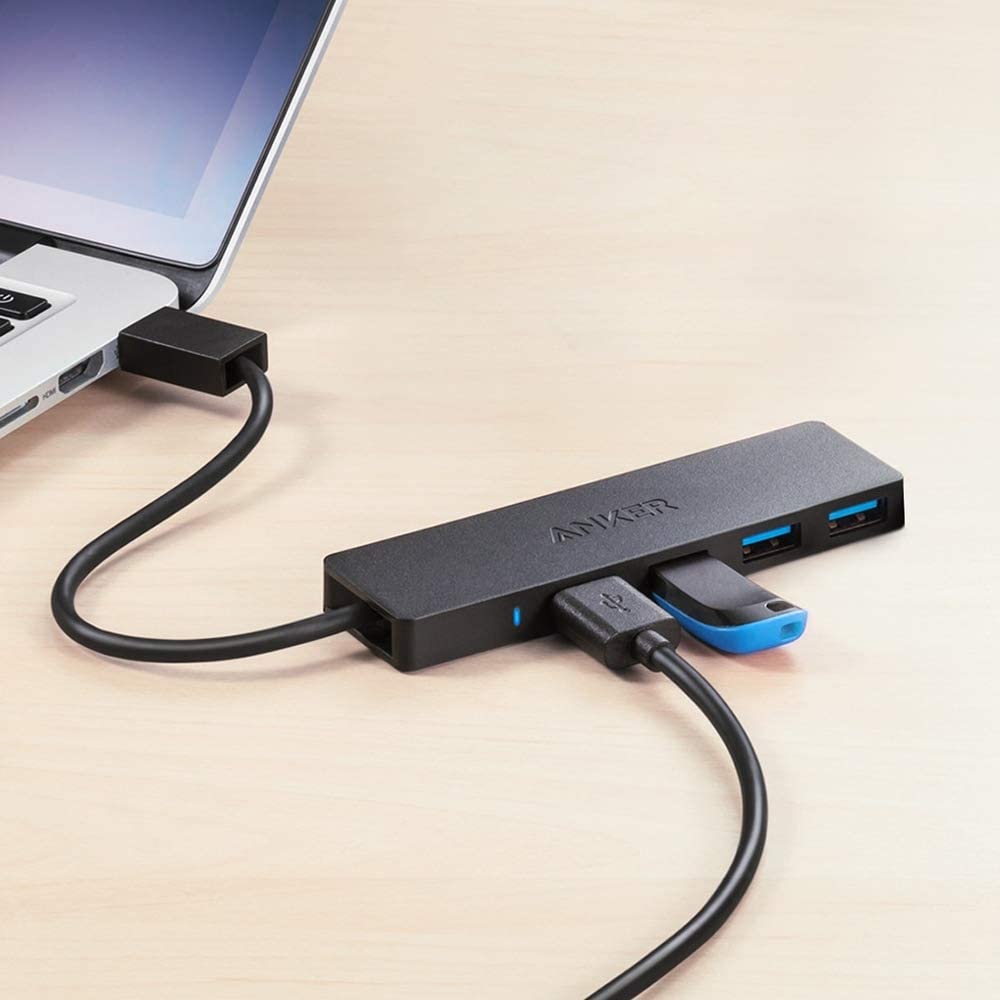 Hub de données 4 ports USB 3.0 ultra-fin