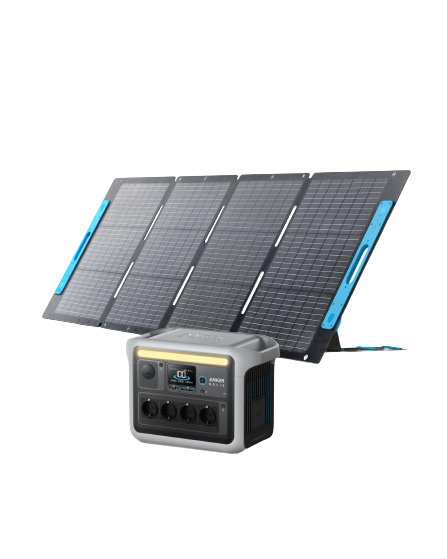 Anker SOLIX C1000 générateur solaire + 1 × 200 W panneau solaire