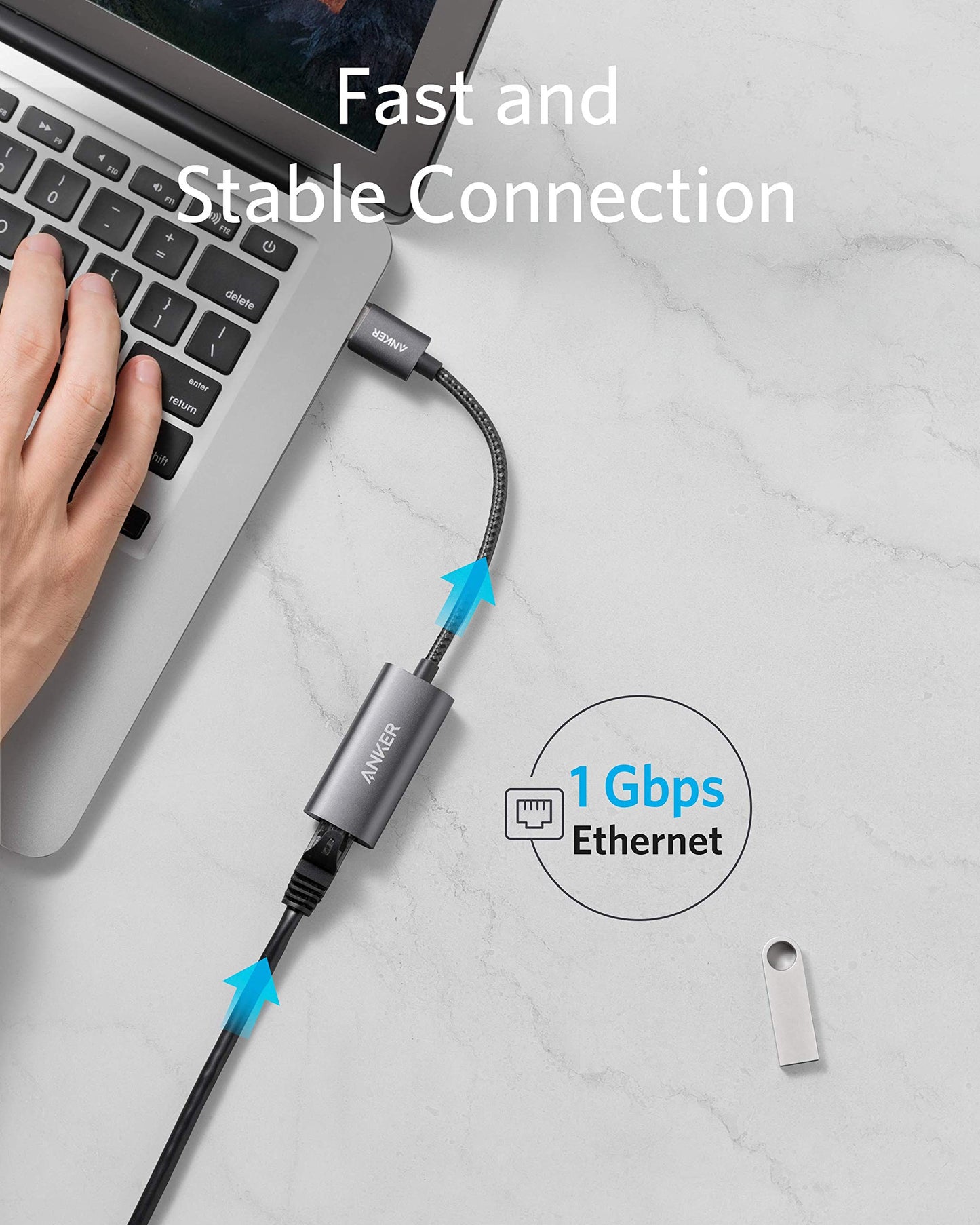PowerExpand USB 3.0 to Gigabit Ethernet Adapter
