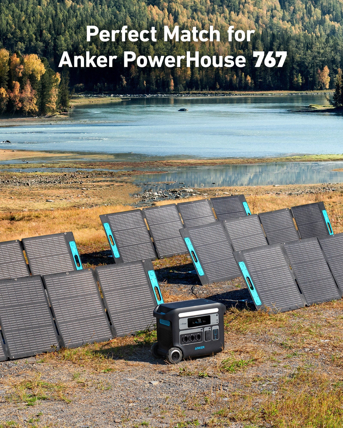Anker SOLIX 200 W panneau solaire pliable